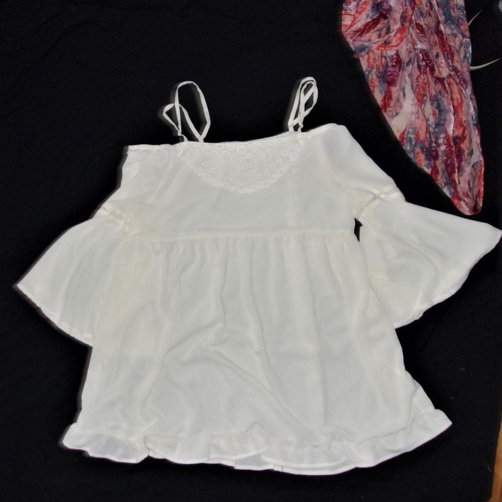 size xxl 2x extra large womens long sleeve casual dress shirt blouse boho pretty